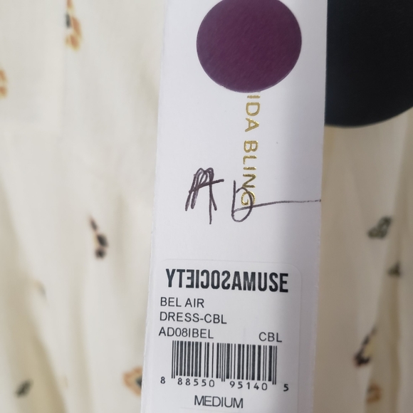 Nwt Amuse Society "Bel-Air" Maxi Dress - Picture 10 of 12